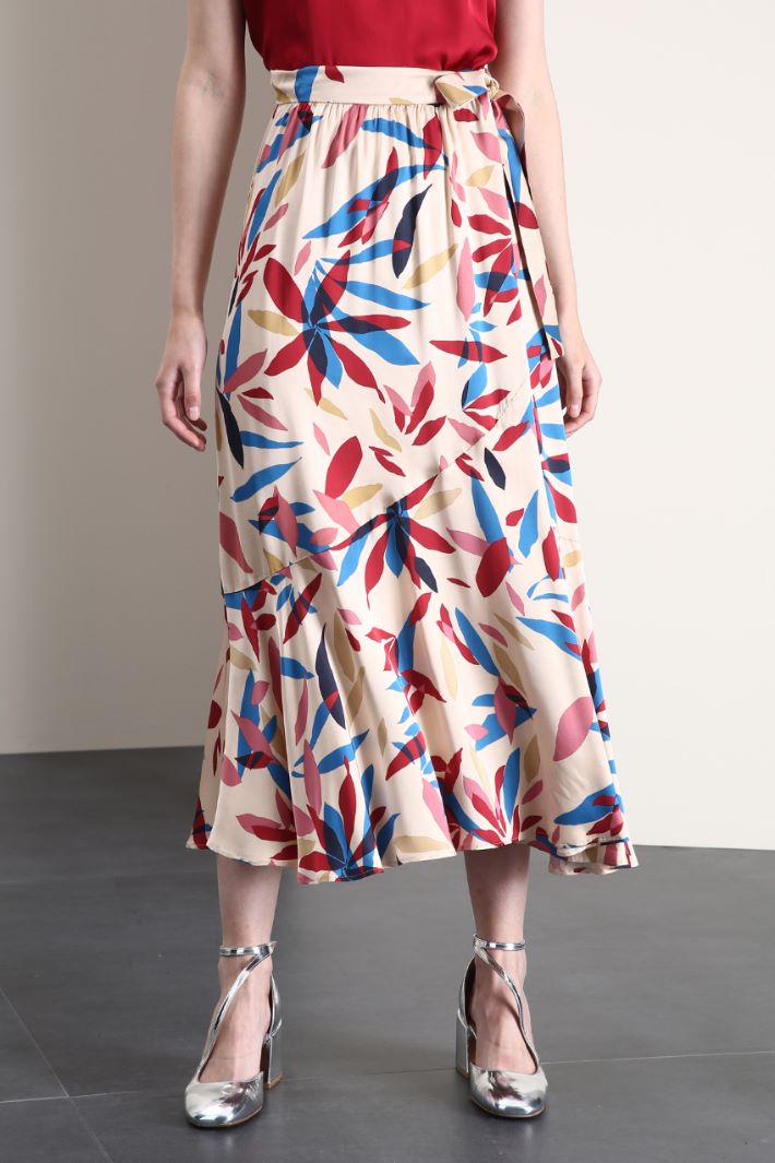 Gonna a portafoglio in raso Fashion Market Gonna a portafoglio in raso Fashion Market