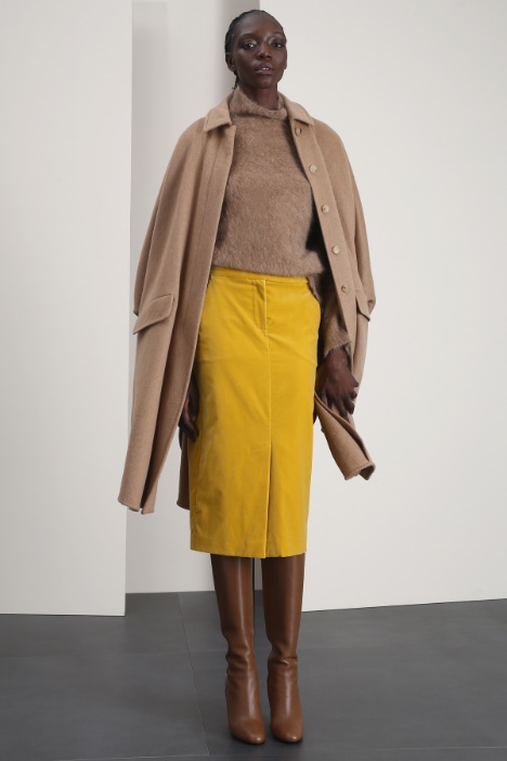 Gonna in velluto di cotone Fashion Market