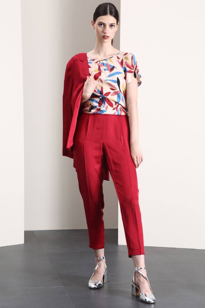 Top in crepé stampata Fashion Market Top in crepé stampata Fashion Market