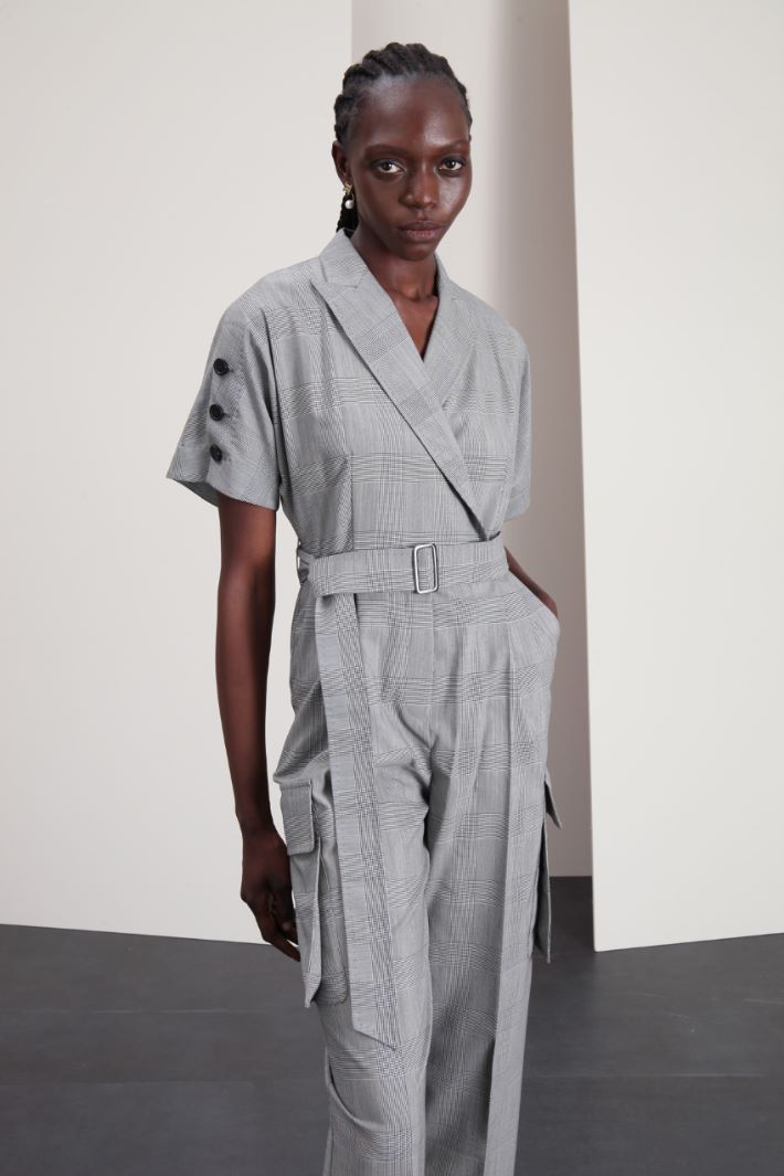 Tuta in tela di lana Fashion Market