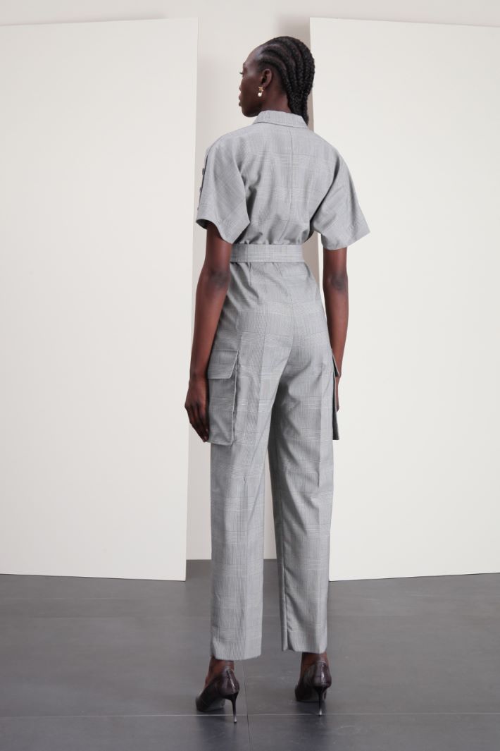 Tuta in tela di lana Fashion Market