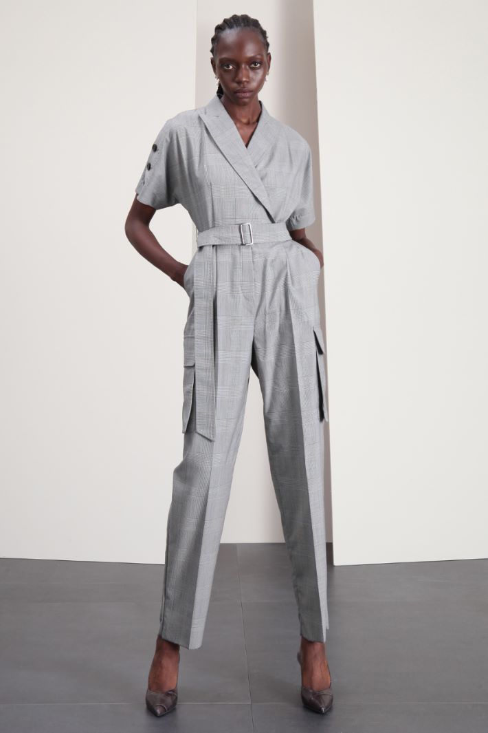 Tuta in tela di lana Fashion Market