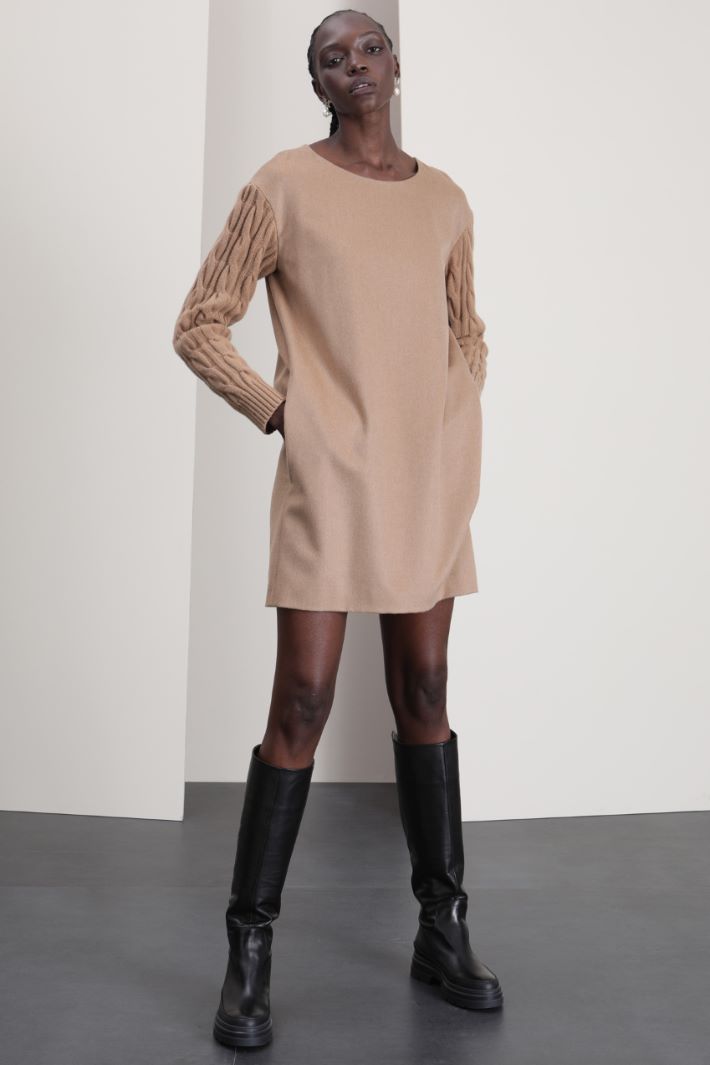 Abito in drap di cammello Fashion Market Abito in drap di cammello Fashion Market