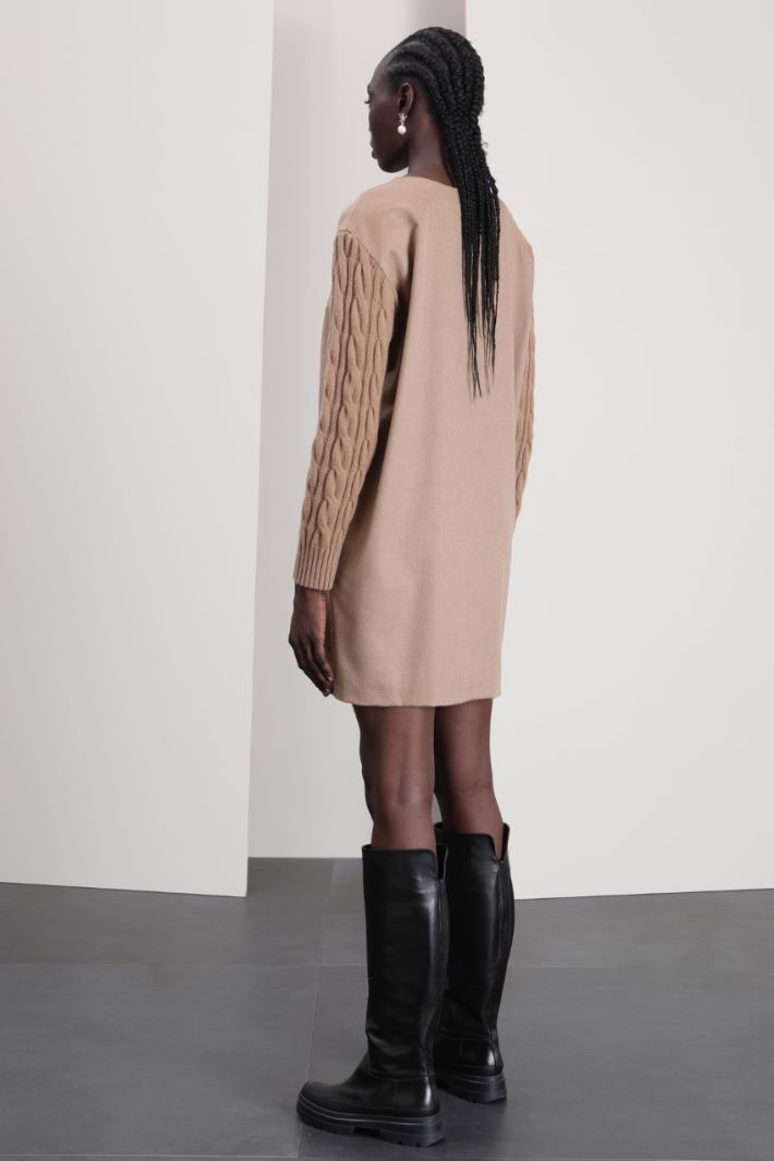 Abito in drap di cammello Fashion Market Abito in drap di cammello Fashion Market