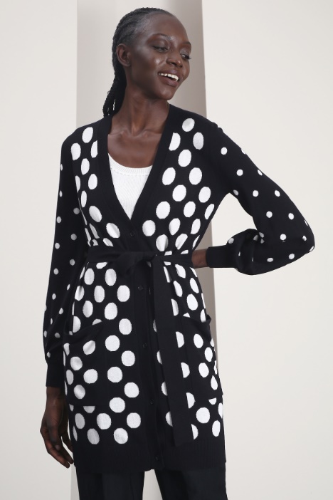 Cardigan in seta e cashmere Fashion Market