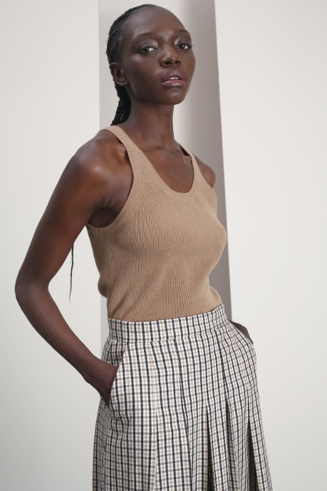 Canotta in lana e cashmere Fashion Market