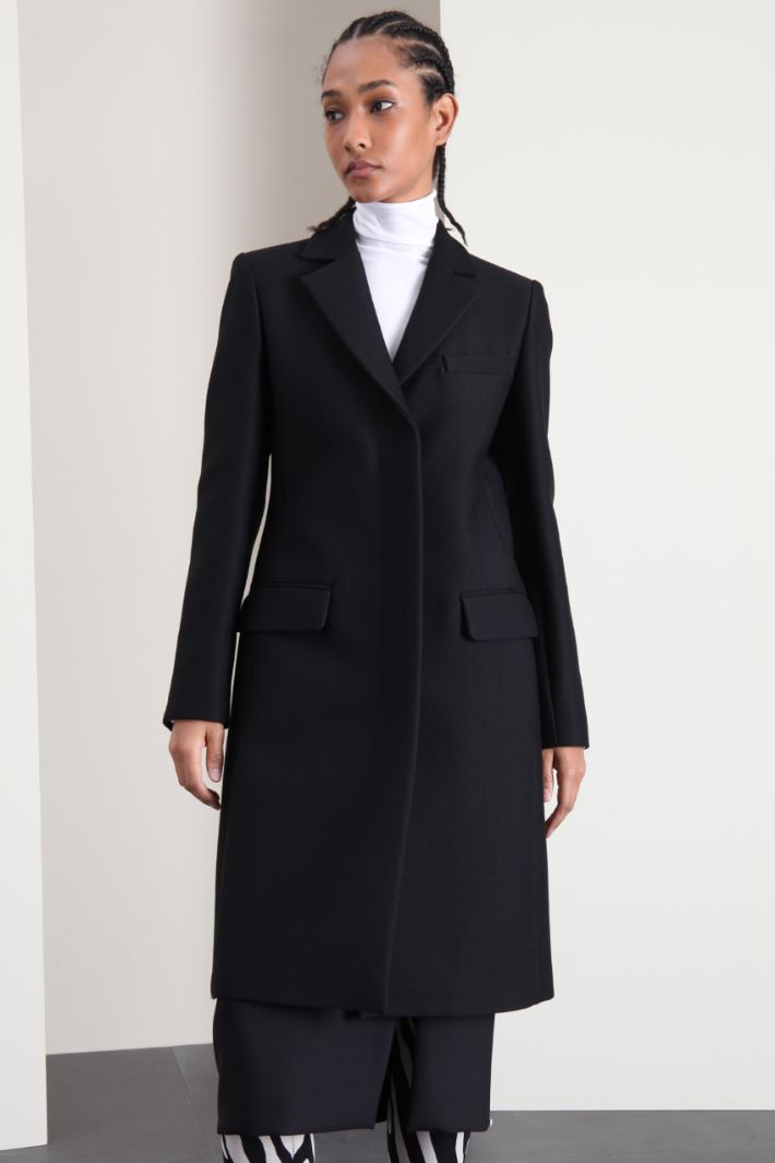 Cappotto in tessuto diagonale Fashion Market Cappotto in tessuto diagonale Fashion Market