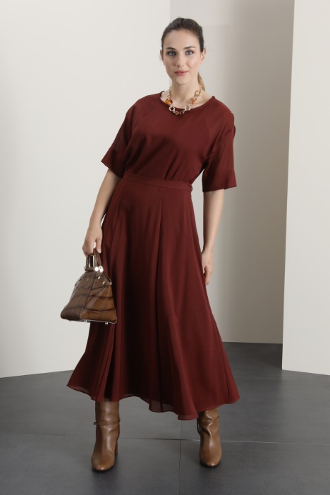 Gonna in garza di lana Fashion Market