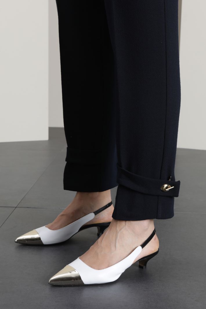 Pantaloni in crepé sablé Fashion Market