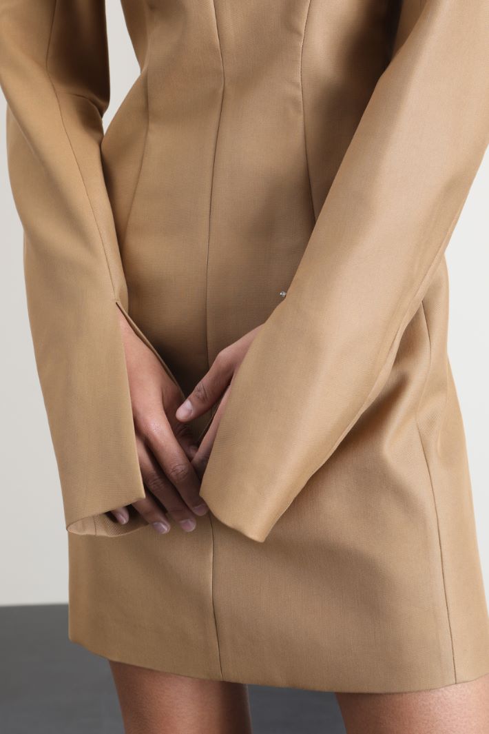 Abito corto in levantina Fashion Market Abito corto in levantina Fashion Market