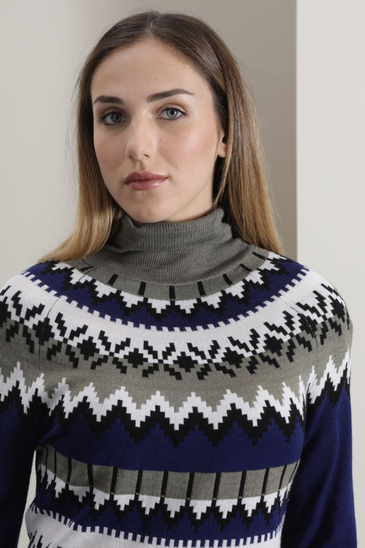 Abito in lana jacquard Fashion Market Abito in lana jacquard Fashion Market