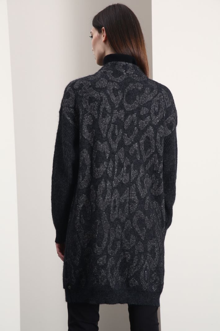 Cardigan jacquard in mohair Fashion Market Cardigan jacquard in mohair Fashion Market