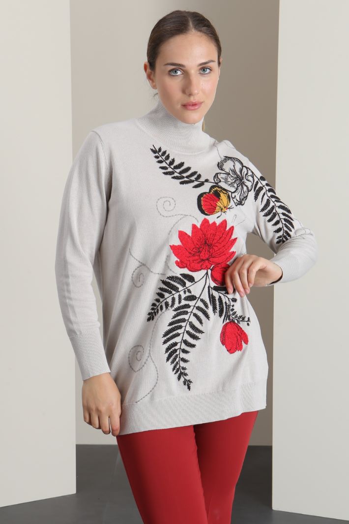 Dolcevita con ricamo Fashion Market Dolcevita con ricamo Fashion Market