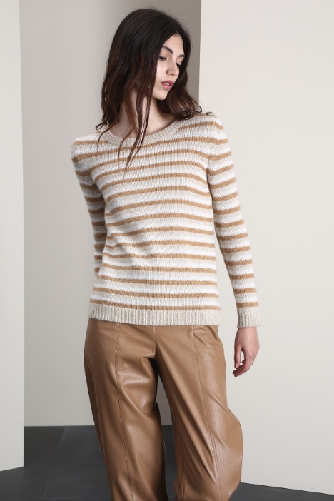 Maglia in viscosa e alpaca Fashion Market