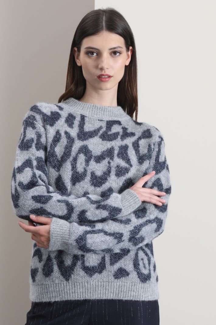 Maglia jacquard in alpaca Fashion Market Maglia jacquard in alpaca Fashion Market