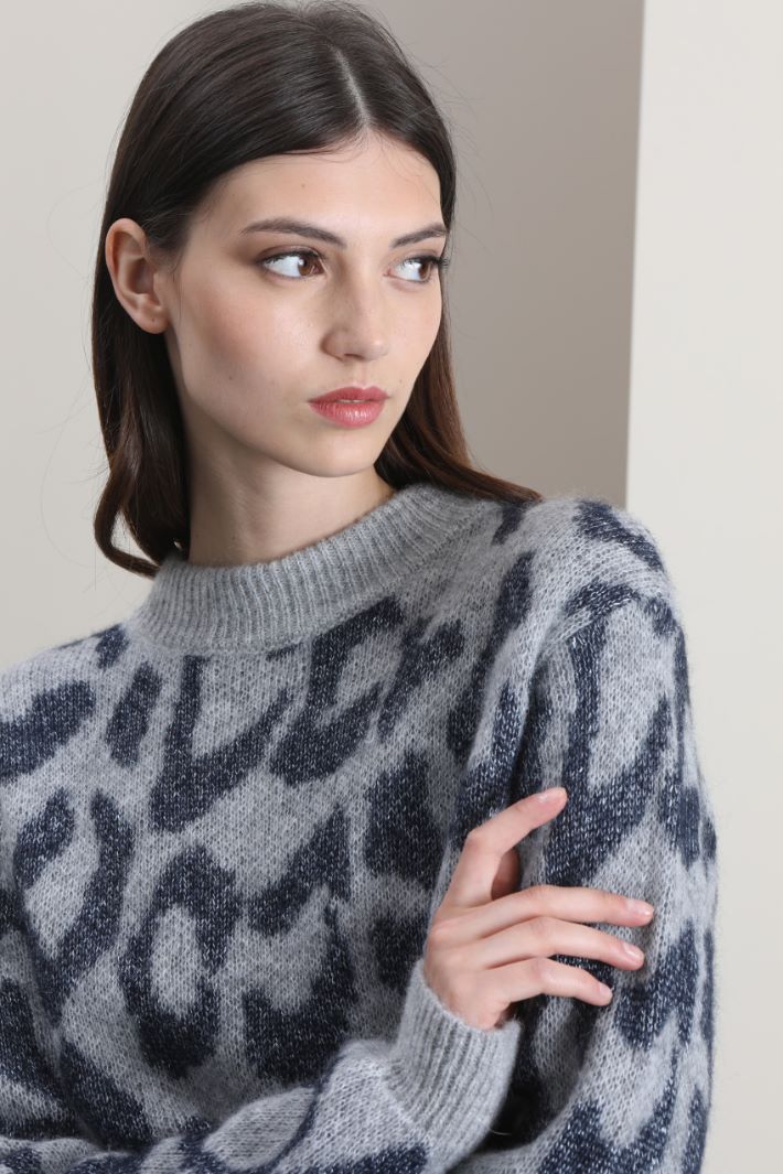 Maglia jacquard in alpaca Fashion Market Maglia jacquard in alpaca Fashion Market