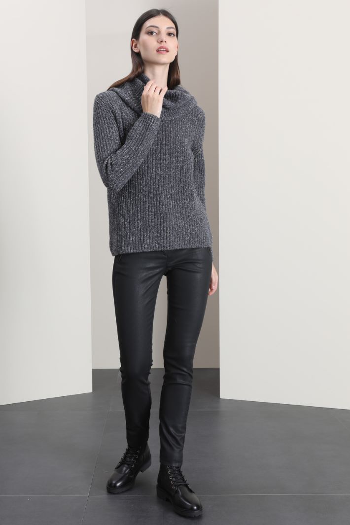 Maglia in lana con collo Fashion Market Maglia in lana con collo Fashion Market