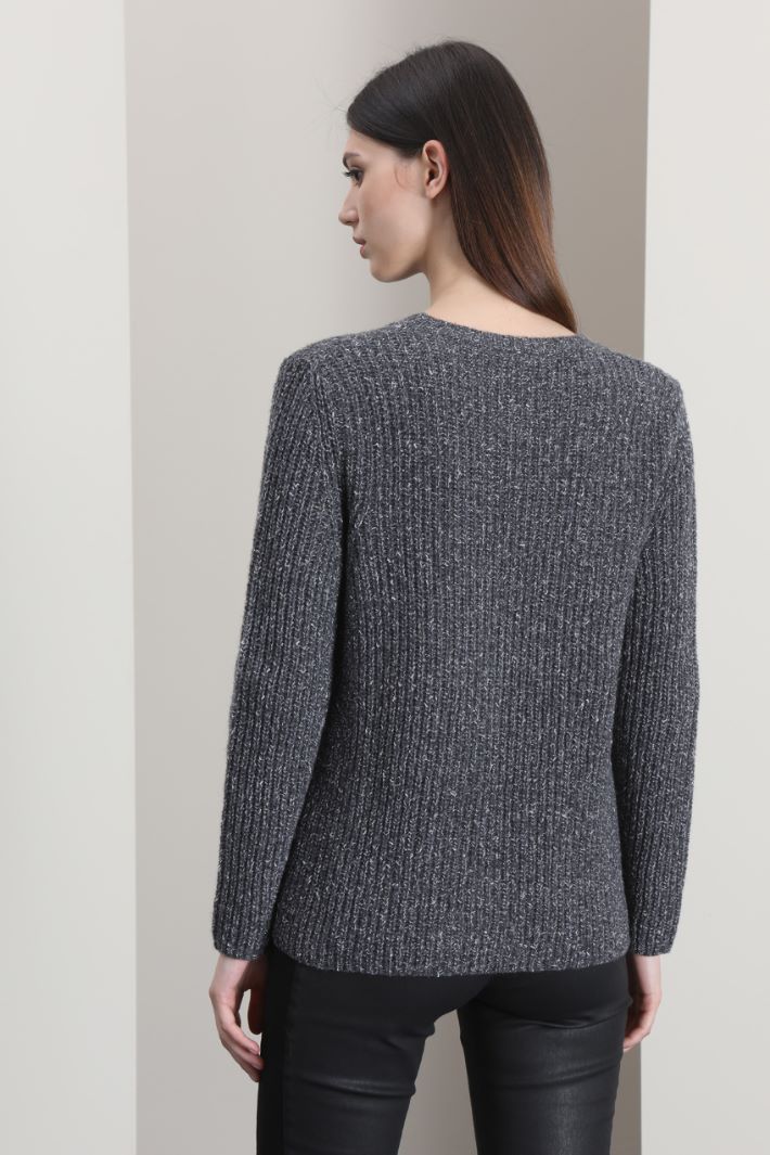 Maglia in lana con collo Fashion Market Maglia in lana con collo Fashion Market