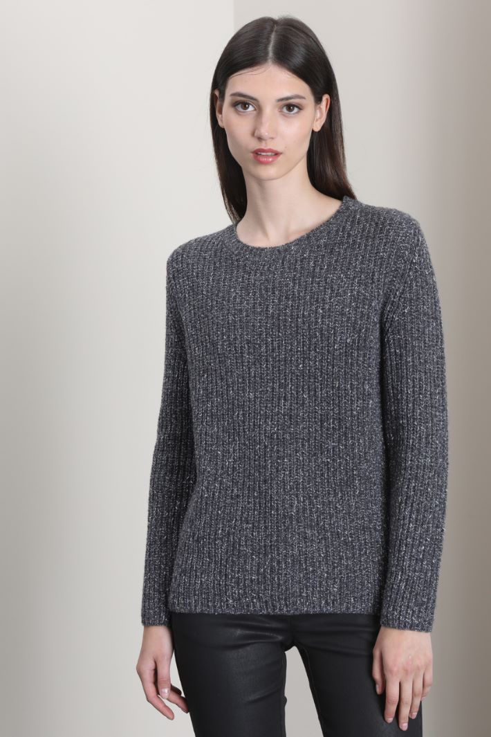 Maglia in lana con collo Fashion Market Maglia in lana con collo Fashion Market