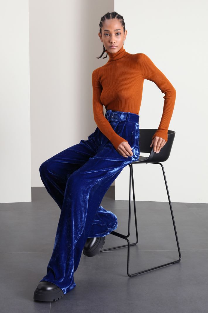 Dolcevita a coste in lana Fashion Market Dolcevita a coste in lana Fashion Market