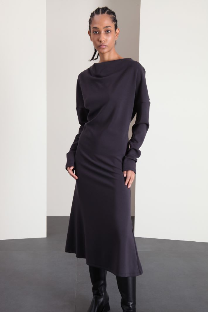 Abito longuette drappeggiato Fashion Market Abito longuette drappeggiato Fashion Market