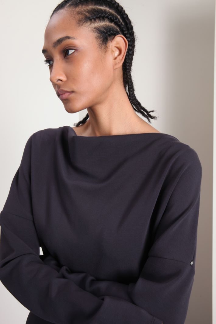 Abito longuette drappeggiato Fashion Market Abito longuette drappeggiato Fashion Market