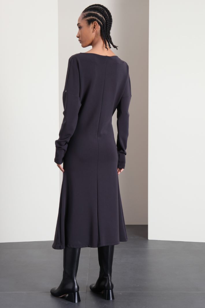 Abito longuette drappeggiato Fashion Market Abito longuette drappeggiato Fashion Market