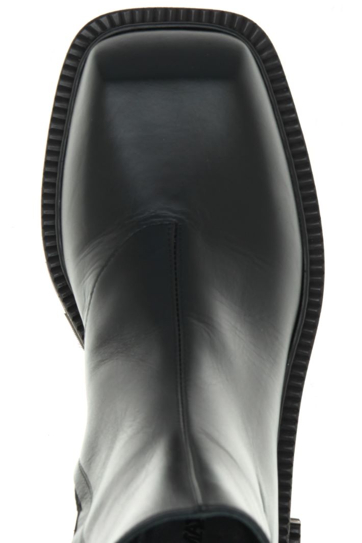 Stivaletti con punta squadrata Fashion Market