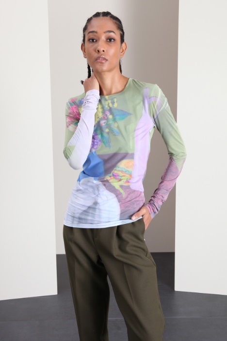 Top in jersey calza Fashion Market