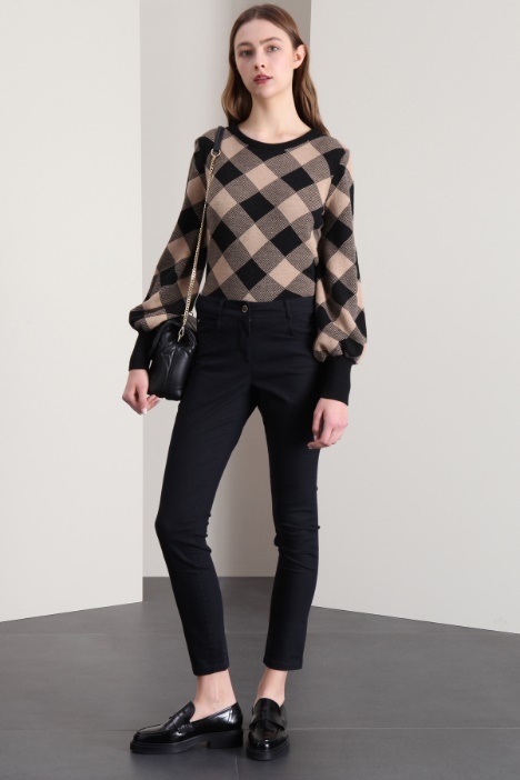 Pantaloni in gabardine Fashion Market