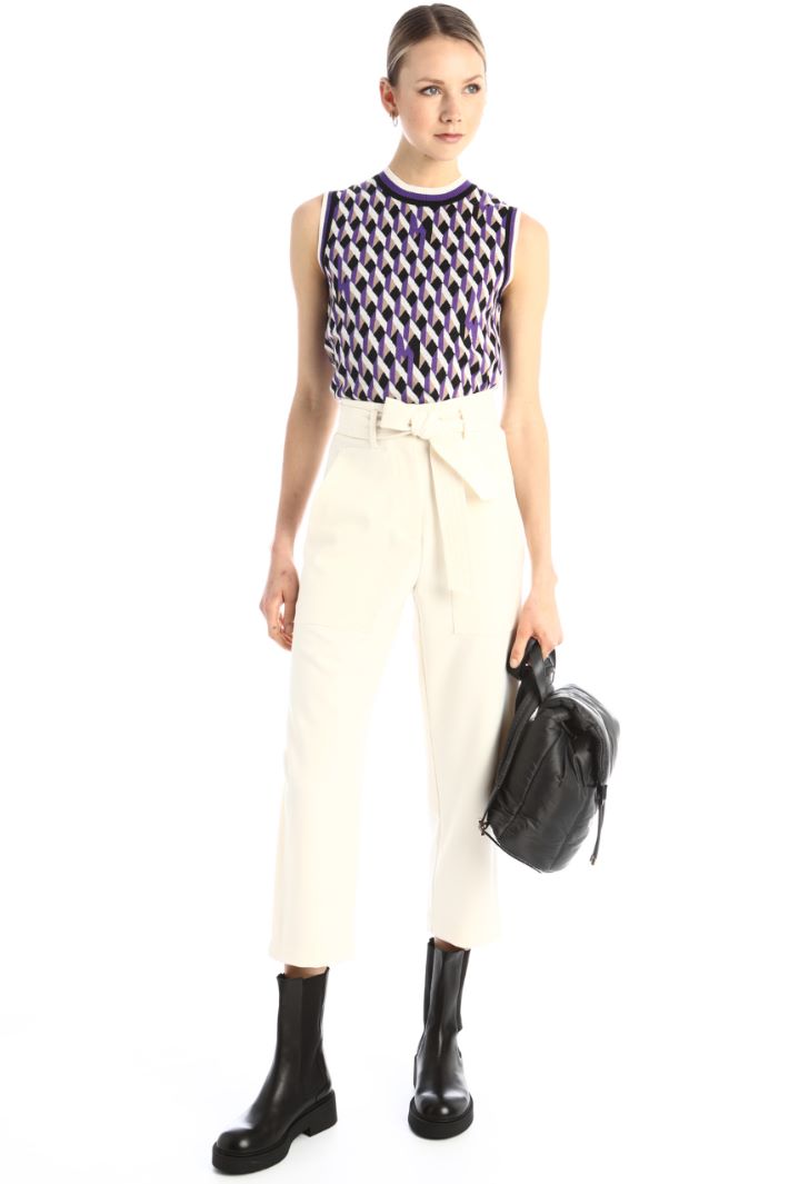 Pantaloni con cintura Fashion Market