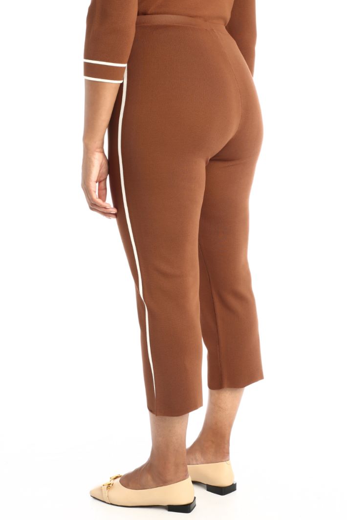 Pantaloni in maglia di viscosa Fashion Market