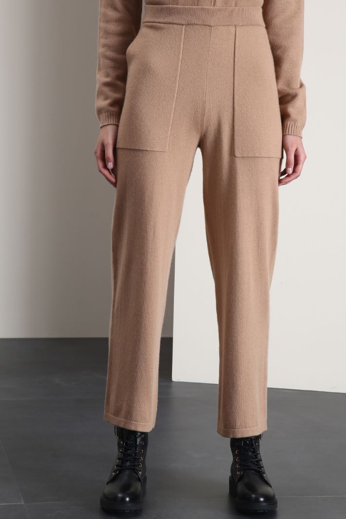 Pantaloni morbidi in maglia Fashion Market