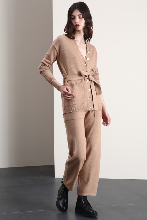 Pantaloni morbidi in maglia Fashion Market