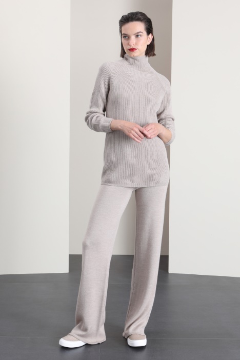 Pantaloni in pura lana Fashion Market