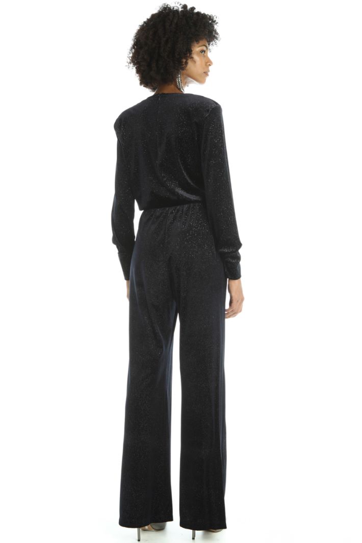 Tuta in velluto glitterato Fashion Market Tuta in velluto glitterato Fashion Market