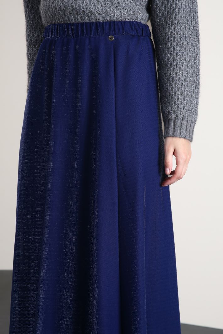 Gonna in jersey lamè Fashion Market