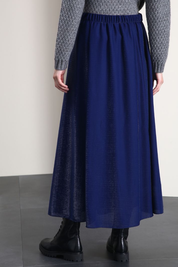 Gonna in jersey lamè Fashion Market