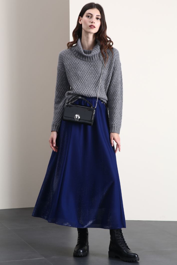 Gonna in jersey lamè Fashion Market