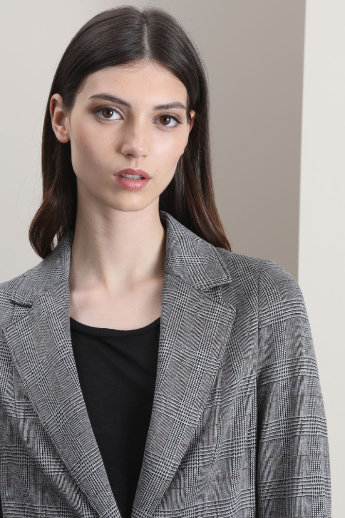Blazer in jersey jacquard Fashion Market Blazer in jersey jacquard Fashion Market