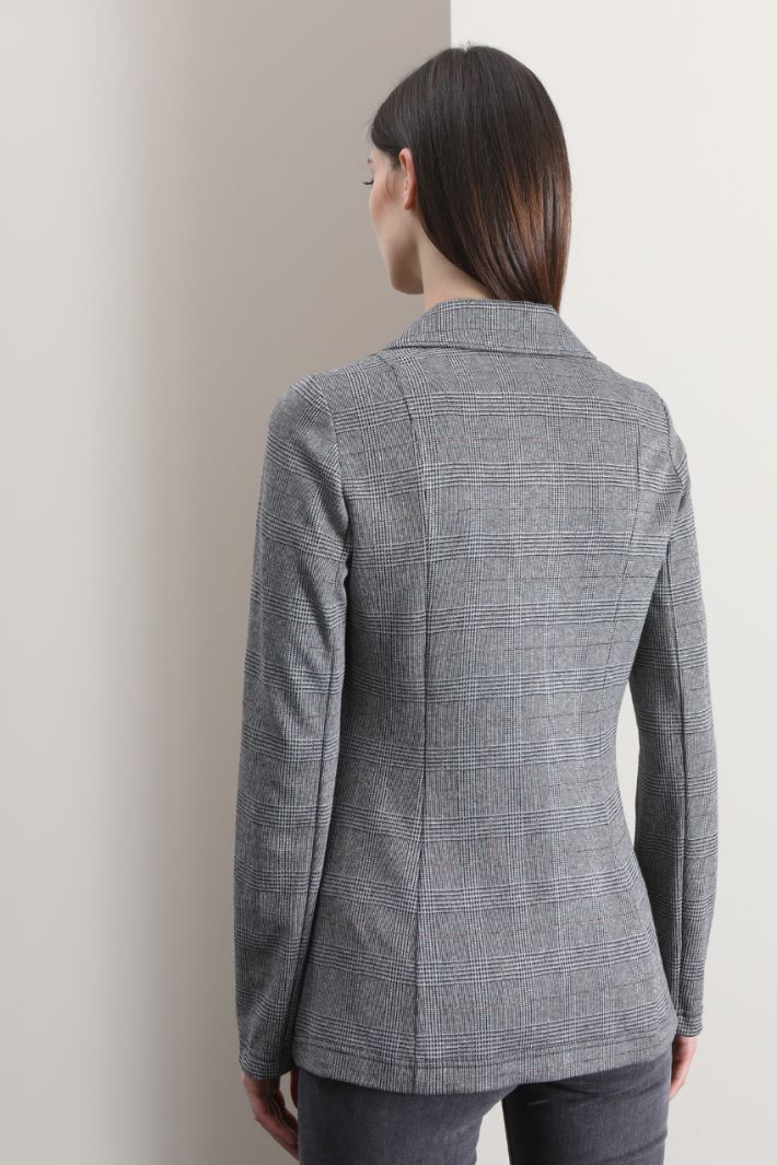 Blazer in jersey jacquard Fashion Market Blazer in jersey jacquard Fashion Market
