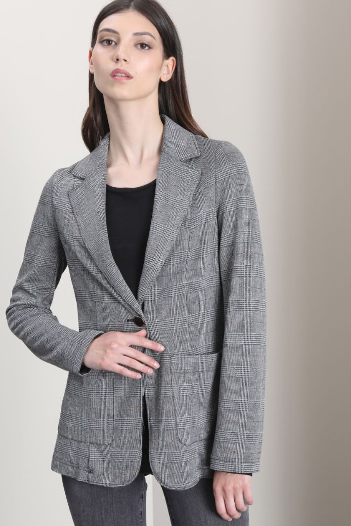 Blazer in jersey jacquard Fashion Market Blazer in jersey jacquard Fashion Market