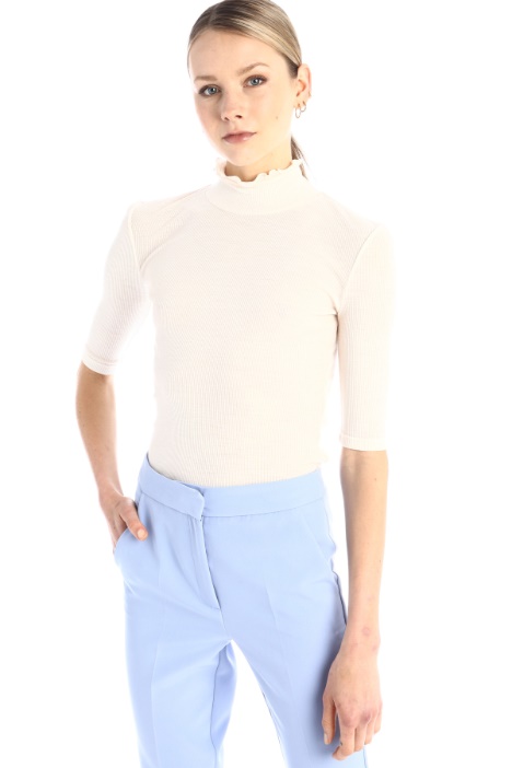 T-shirt in jersey di pura lana Fashion Market