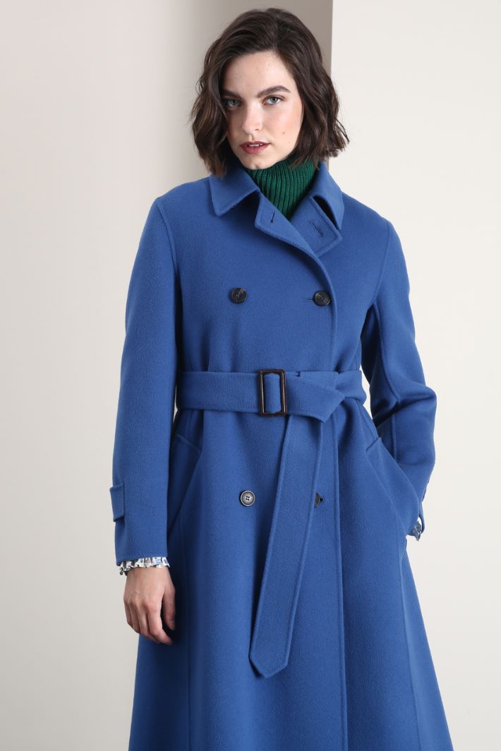 Cappotto doppiopetto in drap Fashion Market Cappotto doppiopetto in drap Fashion Market