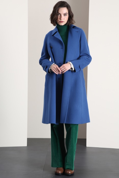 Cappotto doppiopetto in drap Fashion Market