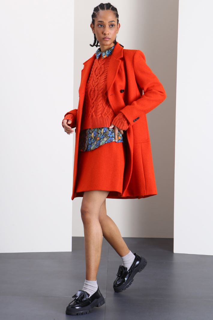 Cappotto in tessuto di lana Fashion Market Cappotto in tessuto di lana Fashion Market