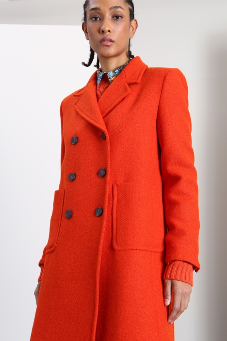 Cappotto in tessuto di  lana Fashion Market