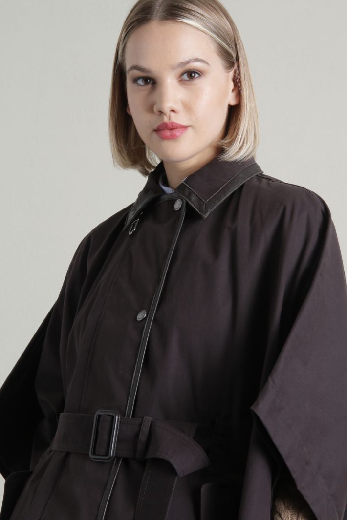 Cappa in gabardine di cotone Fashion Market Cappa in gabardine di cotone Fashion Market