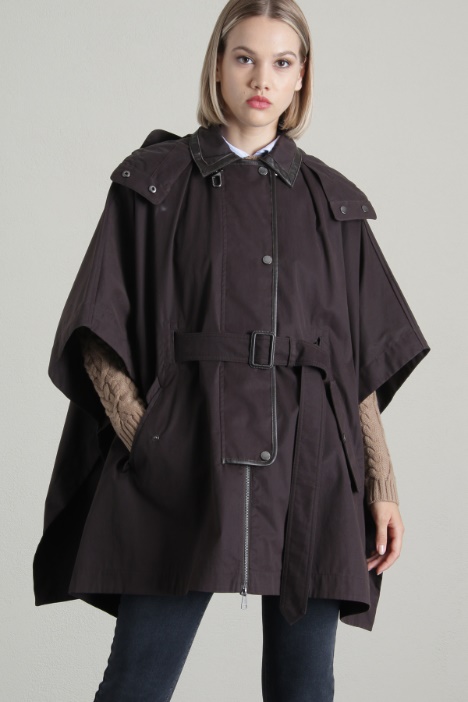 Cappa in gabardine di cotone Fashion Market