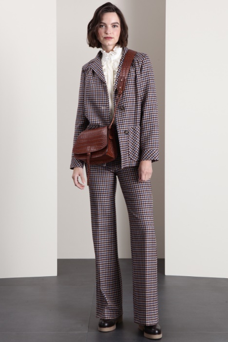 Giacca in batavia di pura lana Fashion Market